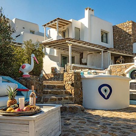 Manolia Luxury Private House By Mykonian Kazarte Βίλα Καλό Λιβάδι Εξωτερικό φωτογραφία