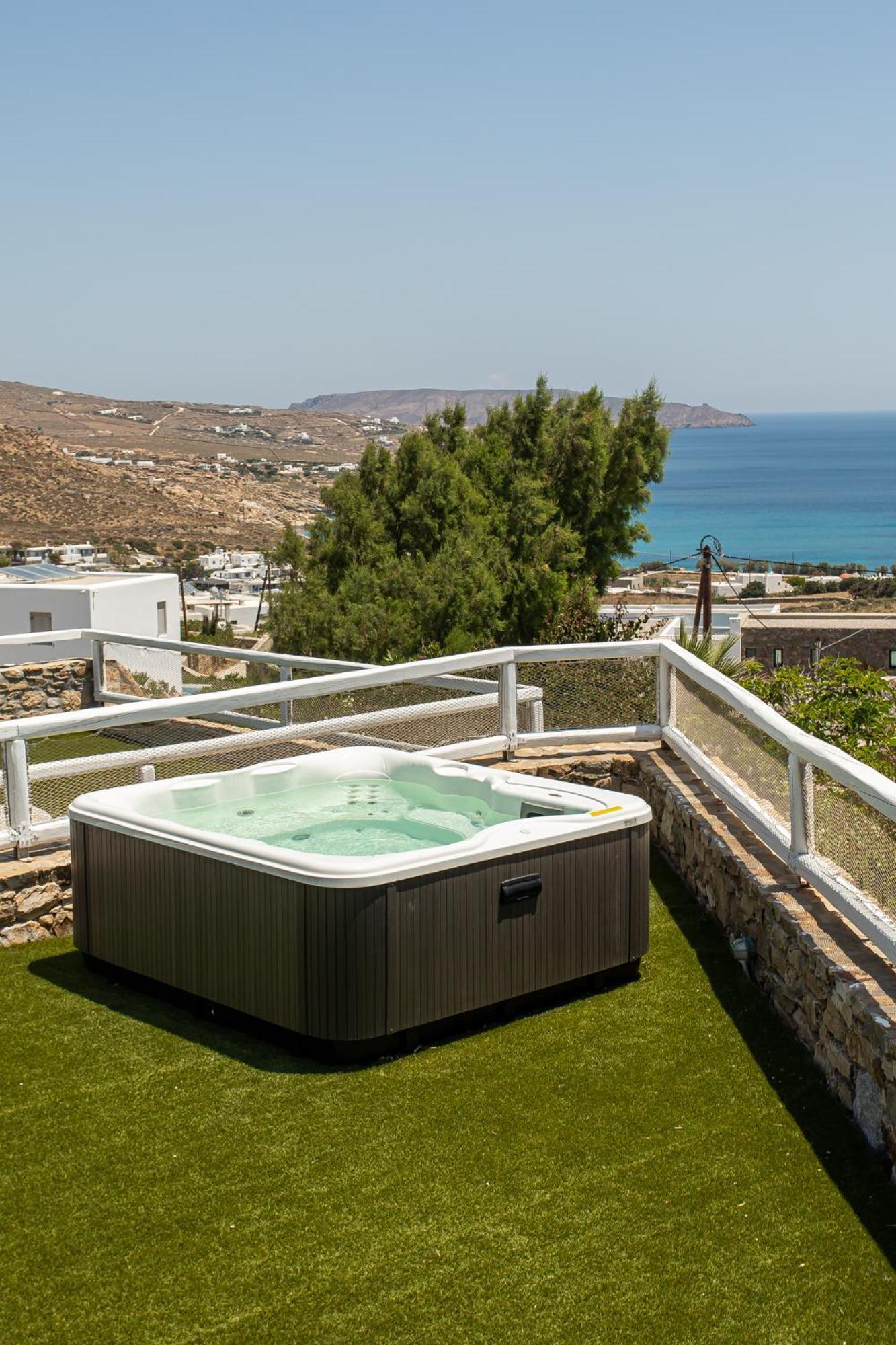 Manolia Luxury Private House By Mykonian Kazarte Βίλα Καλό Λιβάδι Εξωτερικό φωτογραφία