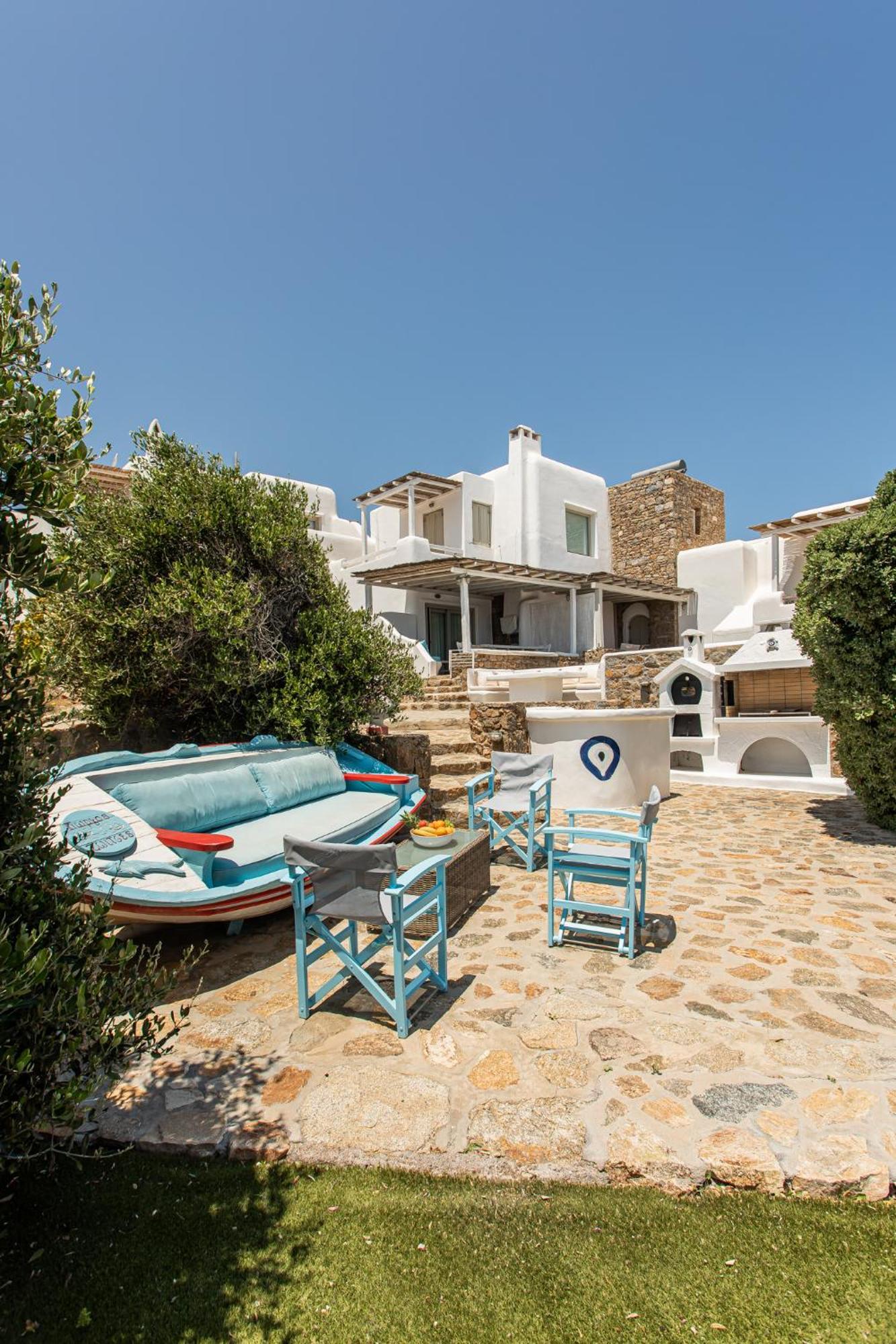 Manolia Luxury Private House By Mykonian Kazarte Βίλα Καλό Λιβάδι Εξωτερικό φωτογραφία