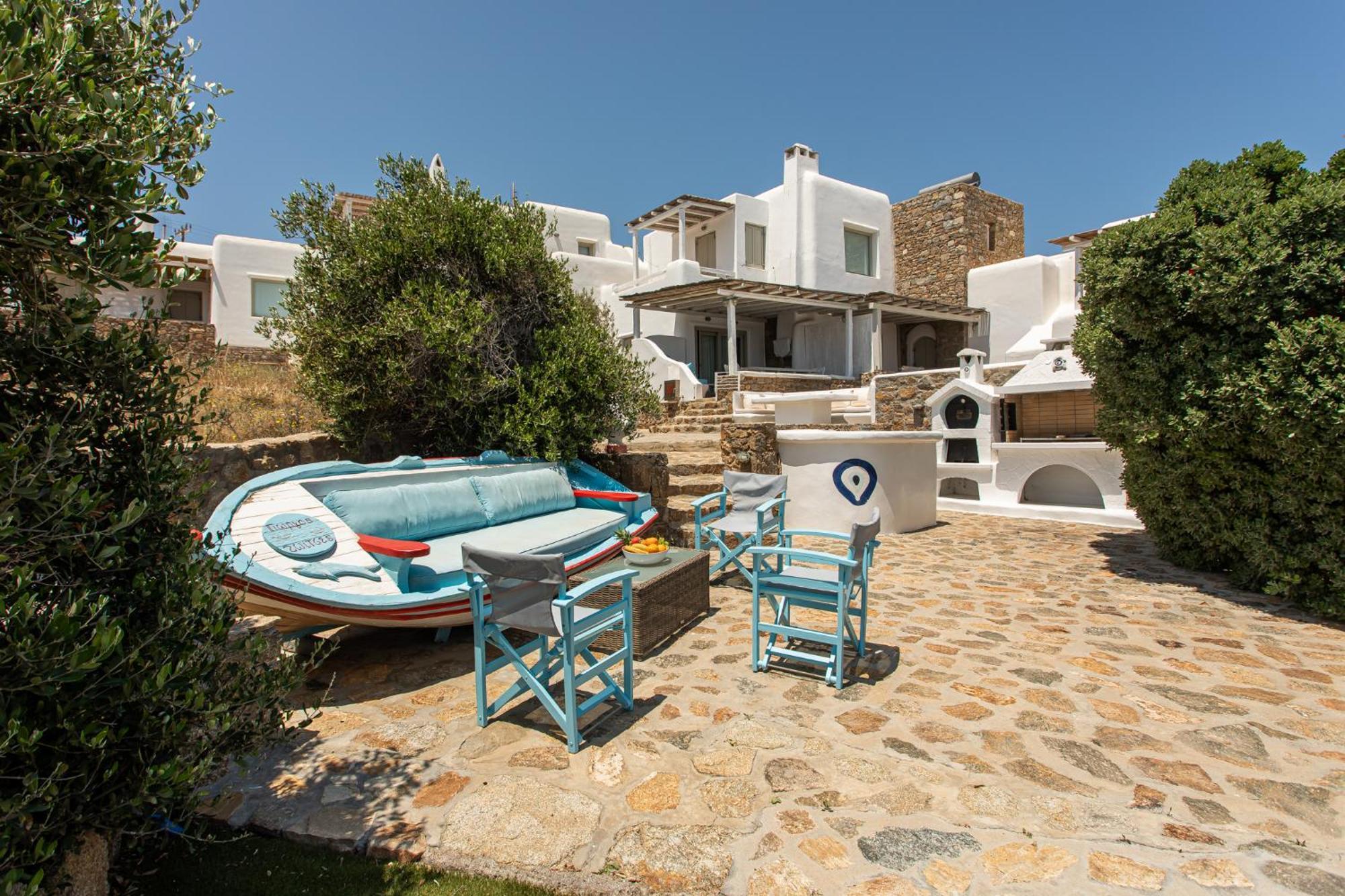 Manolia Luxury Private House By Mykonian Kazarte Βίλα Καλό Λιβάδι Εξωτερικό φωτογραφία