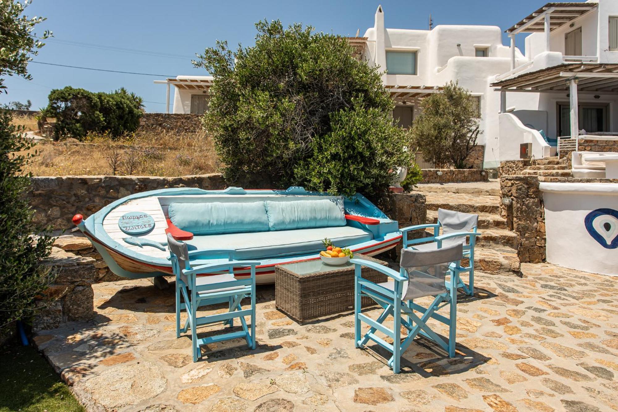 Manolia Luxury Private House By Mykonian Kazarte Βίλα Καλό Λιβάδι Εξωτερικό φωτογραφία