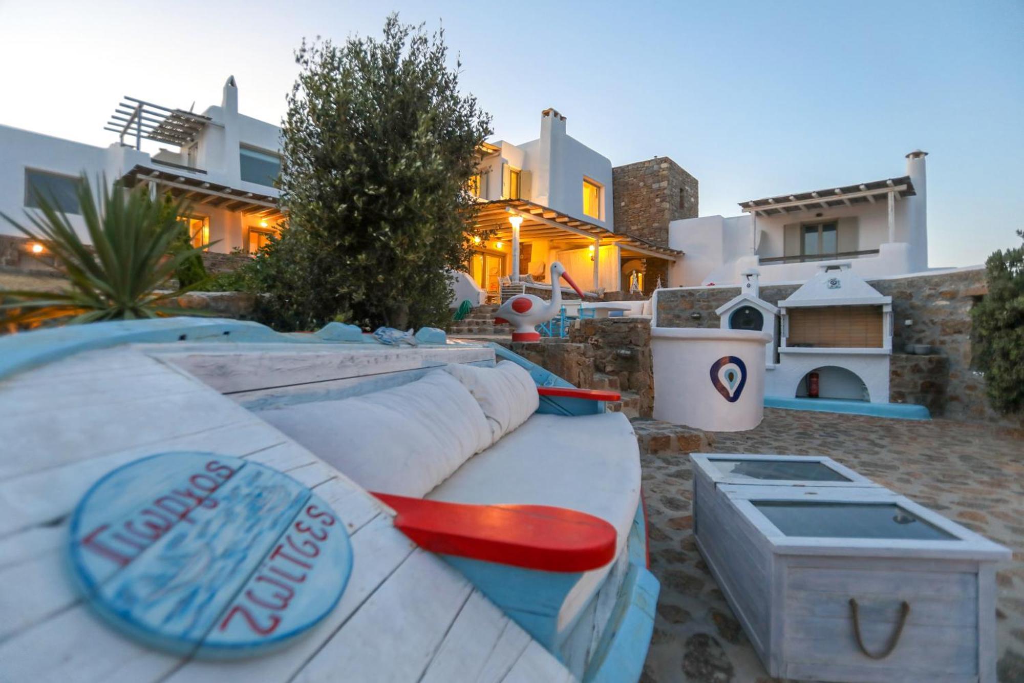 Manolia Luxury Private House By Mykonian Kazarte Βίλα Καλό Λιβάδι Εξωτερικό φωτογραφία